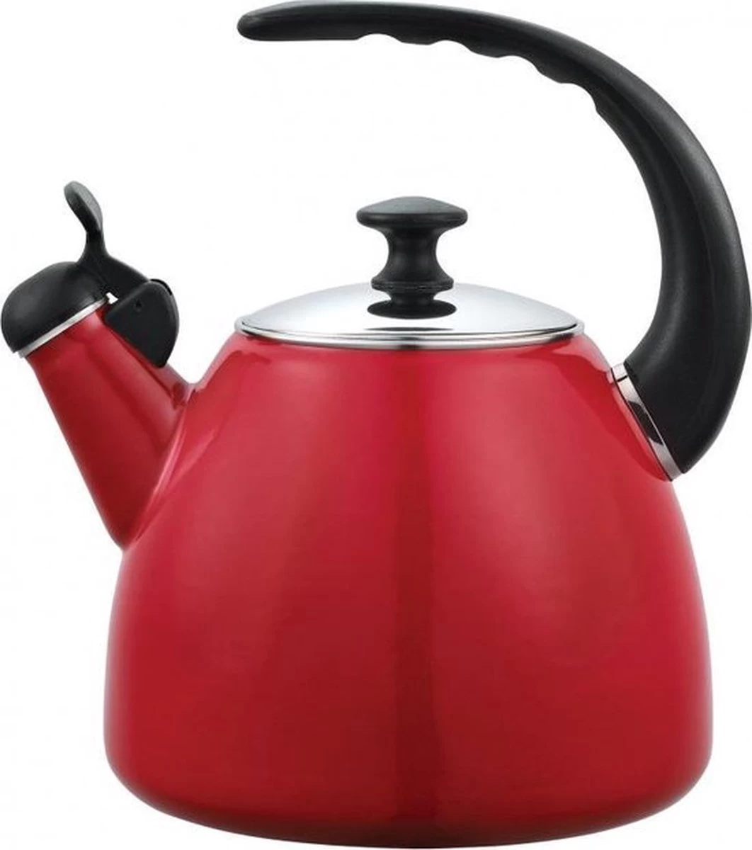 Klausberg 7458 - Fluitketel - Alle Warmtebronnen - Rood - 2.8 Liter 1 Klausberg 7458 - Fluitketel - Alle Warmtebronnen - Rood - 2.8 Liter