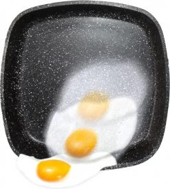 Herenthal Dubbele Grillpan - Ø 28 Cm - Koekenpan - Keramische Pan - Marmeren Coating Met Antiaanbaklaag - PFAS & PFOA Vrij - Pan - Grill - Vermindert Geur, Rook En Oliespatten - Zilver -Aanbiedingen Tefal Winkel 1082x1200 1