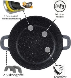 Cheffinger 28cm Kookpot / Braadpan - CF-DC28 8 Cheffinger 28cm Kookpot / Braadpan - CF-DC28 -Aanbiedingen Tefal Winkel 1089x1200