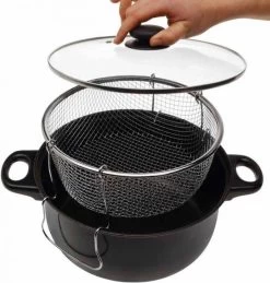 Excellent Houseware Frituurpan Met Glazen Deksel Ø26cm -Aanbiedingen Tefal Winkel 1144x1200 1