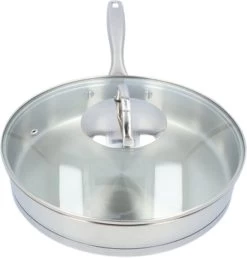 4goodz Dubbelwandige RVS Hapjespan Met Deksel 28 Cm - Zilver 11 4goodz Dubbelwandige RVS Hapjespan Met Deksel 28 Cm - Zilver -Aanbiedingen Tefal Winkel 1148x1200