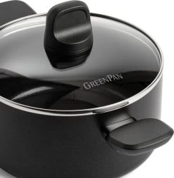 GreenPan Memphis Pannenset - 4-delig - Zwart - Inductie - PFAS-vrij -Aanbiedingen Tefal Winkel 1171x1200