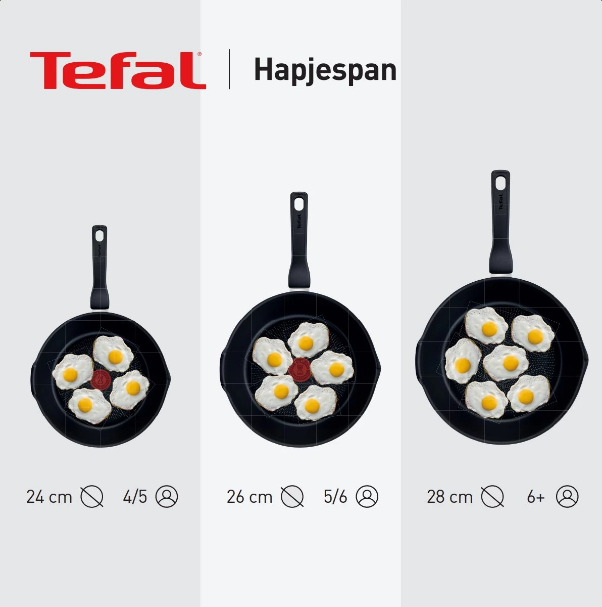 Tefal Ingenio Unlimited - Hapjespan - Ø24 Cm - Excl. Handgreep 9 Tefal Ingenio Unlimited - Hapjespan - Ø24 Cm - Excl. Handgreep - Afbeelding 9