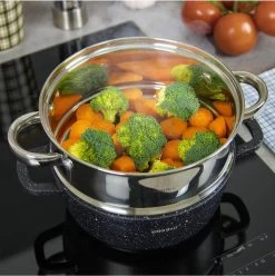 Stoompan INZET 2.6L – Rijststomer - Groentestomer Ø 20 Cm RVS 8 Stoompan INZET 2.6L – Rijststomer - Groentestomer Ø 20 Cm RVS -Aanbiedingen Tefal Winkel 1196x1200 5