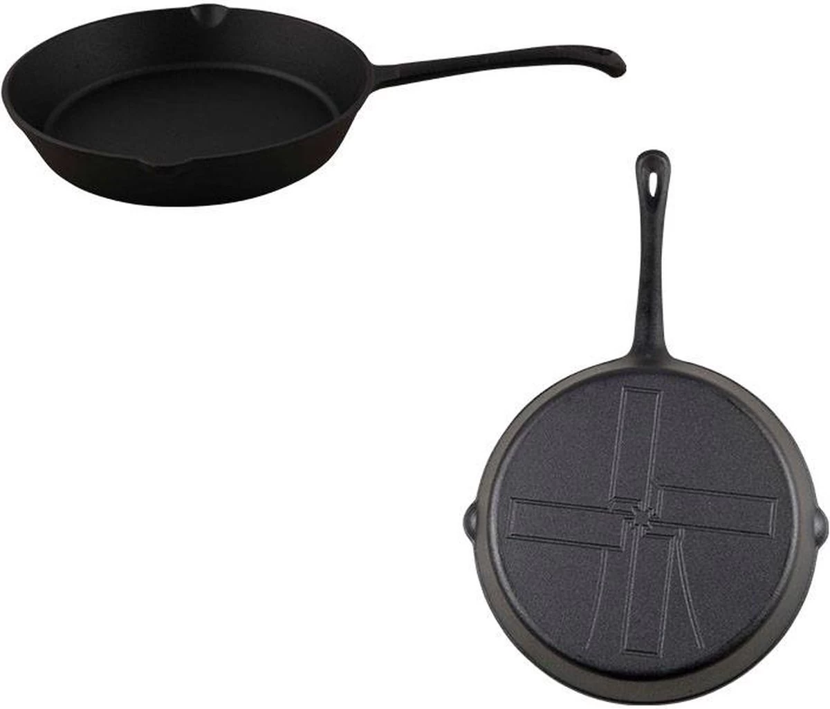The Windmill Koekenpan Skillet Maxi 26 Cm Gietijzer Zwart 10 The Windmill Koekenpan Skillet Maxi 26 Cm Gietijzer Zwart - Afbeelding 10