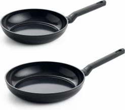 BK Easy Induction Ceramic Koekenpannenset Ø 24 + Ø 28 Cm - Inductie - PFAS-vrij