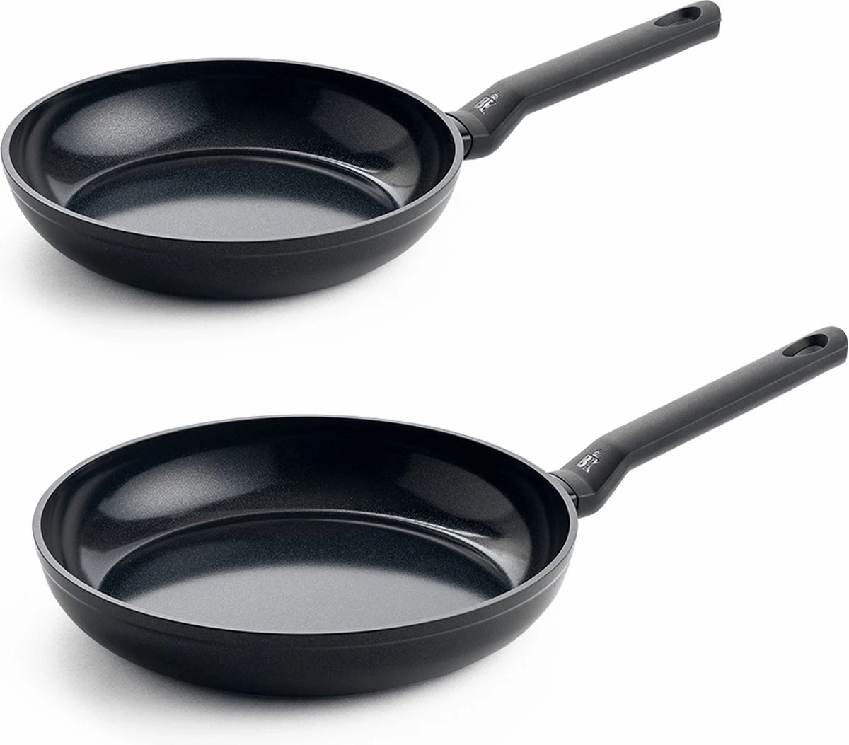 BK Easy Induction Ceramic Koekenpannenset Ø 24 + Ø 28 Cm - Inductie - PFAS-vrij 1 BK Easy Induction Ceramic Koekenpannenset Ø 24 + Ø 28 Cm - Inductie - PFAS-vrij