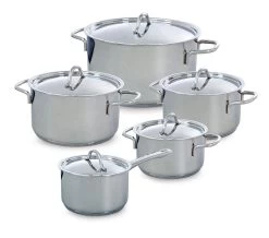 BK Profiline Pannenset - 5 Delig - RVS - Nductie -Aanbiedingen Tefal Winkel 1200x1057
