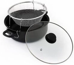 Excellent Houseware Frituurpan Met Glazen Deksel Ø26cm -Aanbiedingen Tefal Winkel 1200x1058