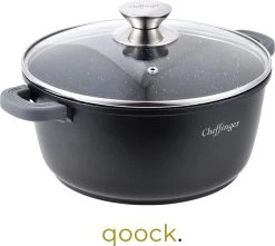 Cheffinger Cooking | Braadpan Met Deksel | 20cm | Alle Warmtebronnen |DC20
