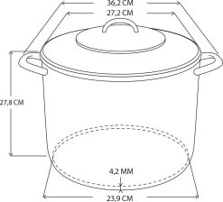 BK Soeppan - Ø 26 Cm - 11 L - Glazen Deksel 11 BK Soeppan - Ø 26 Cm - 11 L - Glazen Deksel -Aanbiedingen Tefal Winkel 1200x1089 6