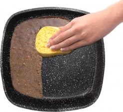 Herenthal Dubbele Grillpan - Ø 28 Cm - Koekenpan - Keramische Pan - Marmeren Coating Met Antiaanbaklaag - PFAS & PFOA Vrij - Pan - Grill - Vermindert Geur, Rook En Oliespatten - Zilver -Aanbiedingen Tefal Winkel 1200x1097