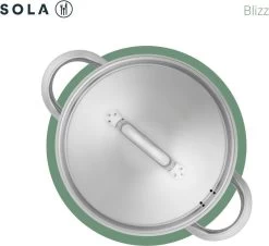 Sola Pannenset Blizz - 4 Delig - Ø Cm - Zilver - RVS - Sandwichbodem -Aanbiedingen Tefal Winkel 1200x1098 2