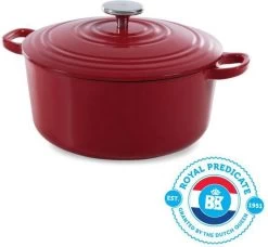 BK Bourgogne Braadpan Ø 24 Cm - Rood - Gietijzer - Inductie -Aanbiedingen Tefal Winkel 1200x1106 2