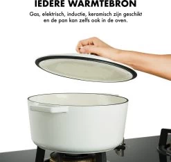 MOA Gietijzeren Braadpan - Inhoud 7,2 Liter - 30CM - Rond - Alle Warmtebronnen - Ook Voor Inductie - Gewicht 7,3 Kg - Wit - C30W 11 MOA Gietijzeren Braadpan - Inhoud 7,2 Liter - 30CM - Rond - Alle Warmtebronnen - Ook Voor Inductie - Gewicht 7,3 Kg - Wit - C30W -Aanbiedingen Tefal Winkel 1200x1131 3
