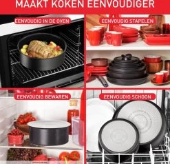 Tefal Ingenio Unlimited Pannenset - Koekenpannen Ø24 En 28 Cm + Handgreep 17 Tefal Ingenio Unlimited Pannenset - Koekenpannen Ø24 En 28 Cm + Handgreep -Aanbiedingen Tefal Winkel 1200x1158 1