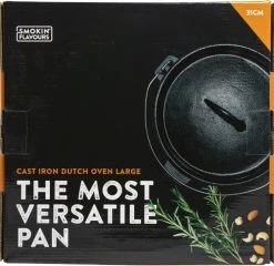 Merkloos Dutch Oven Medium Smokin' Flavours -Aanbiedingen Tefal Winkel 1200x1166 3