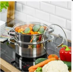 Stoompan INZET Stoominzet Ø 18 Cm Rijststomer Stoompan Groentestomer Vis- En Vleesstomer I Gezond Lekker Zuinig -Aanbiedingen Tefal Winkel 1200x1192 2