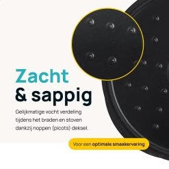 MOA Gietijzeren Braadpan - Inhoud 4,75 Liter - 26CM - Rond - Alle Warmtebronnen - Ook Voor Inductie - Gewicht 5,8 Kg - Olijfgroen - MC26OG -Aanbiedingen Tefal Winkel 1200x1200 1045