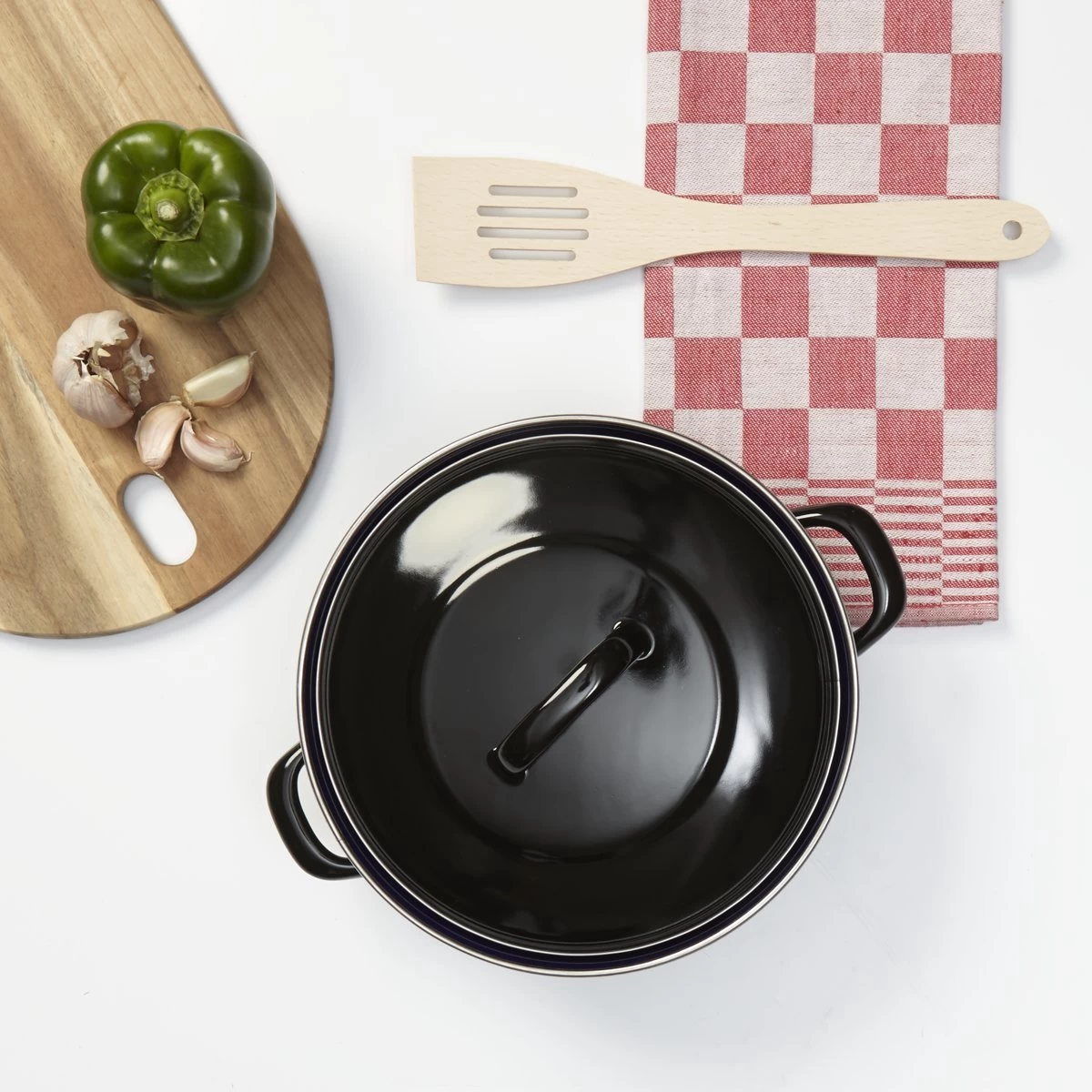 BK Fortalit Braadpan Ø 20 Cm / 1,4L - Emaille - Inductie 4 BK Fortalit Braadpan Ø 20 Cm / 1,4L - Emaille - Inductie - Afbeelding 4