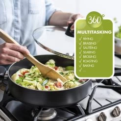 GreenPan Memphis Pannenset - 20-delig - Zwart - Inductie - PFAS-vrij -Aanbiedingen Tefal Winkel 1200x1200 110