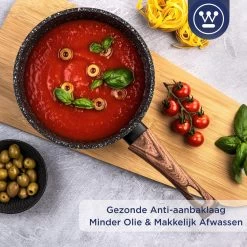 Westinghouse Steelpan Inductie - Ø 20 Cm - Zwart Marmer - Speciale Editie 11 Westinghouse Steelpan Inductie - Ø 20 Cm - Zwart Marmer - Speciale Editie -Aanbiedingen Tefal Winkel 1200x1200 1226