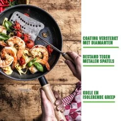 GreenChef Vintage Steelpan 16cm/1.6L - Zwart - Inductie - PFAS-vrij -Aanbiedingen Tefal Winkel 1200x1200 1231