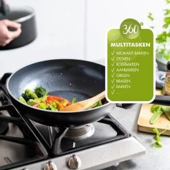 GreenPan Memphis Keramische Wokpan - Ø 28 Cm - PFAS-vrij 29 GreenPan Memphis Keramische Wokpan - Ø 28 Cm - PFAS-vrij -Aanbiedingen Tefal Winkel 1200x1200 169