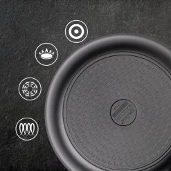 Rosmarino Black Line - Wokpan - Ø30cm - 100% PFAS & PFOA Vrij - Gegoten Aluminium - Non-stick Minerale Coating - Ergonomische Handgreep - Geschikt Voor Alle Warmtebronnen & Vaatwasser 23 Rosmarino Black Line - Wokpan - Ø30cm - 100% PFAS & PFOA Vrij - Gegoten Aluminium - Non-stick Minerale Coating - Ergonomische Handgreep - Geschikt Voor Alle Warmtebronnen & Vaatwasser -Aanbiedingen Tefal Winkel 1200x1200 212