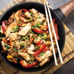 Rosmarino Black Line - Wokpan - Ø30cm - 100% PFAS & PFOA Vrij - Gegoten Aluminium - Non-stick Minerale Coating - Ergonomische Handgreep - Geschikt Voor Alle Warmtebronnen & Vaatwasser 25 Rosmarino Black Line - Wokpan - Ø30cm - 100% PFAS & PFOA Vrij - Gegoten Aluminium - Non-stick Minerale Coating - Ergonomische Handgreep - Geschikt Voor Alle Warmtebronnen & Vaatwasser -Aanbiedingen Tefal Winkel 1200x1200 214