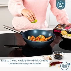 Westinghouse Performance Series - Wokpan Inductie - 28cm Luxe Wok Met Deksel - Blauw - Geschikt Voor Alle Warmtebronnen -Aanbiedingen Tefal Winkel 1200x1200 224