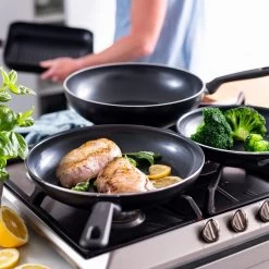 GreenPan Memphis Koekenpannenset - 3-delig - Zwart - Inductie - PFAS-vrij -Aanbiedingen Tefal Winkel 1200x1200 281