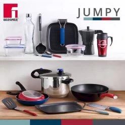 Bergner Koekenpannenset - Jumpy - Veelkleurig- 20-24 En 28cm -Aanbiedingen Tefal Winkel 1200x1200 358