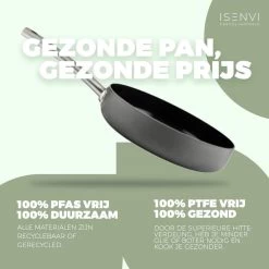 ISENVI Murray Combideal - Keramische Koekenpannen - RVS Grepen -Aanbiedingen Tefal Winkel 1200x1200 414