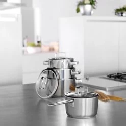 BK Conical Deluxe Kookpannenset - 5 Delig - RVS -Aanbiedingen Tefal Winkel 1200x1200 43