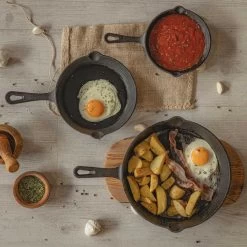 Blackwell Koekenpannenset - Gietijzer - ø 16, 20 En 25 Cm - Zonder Anti-aanbaklaag -Aanbiedingen Tefal Winkel 1200x1200 462