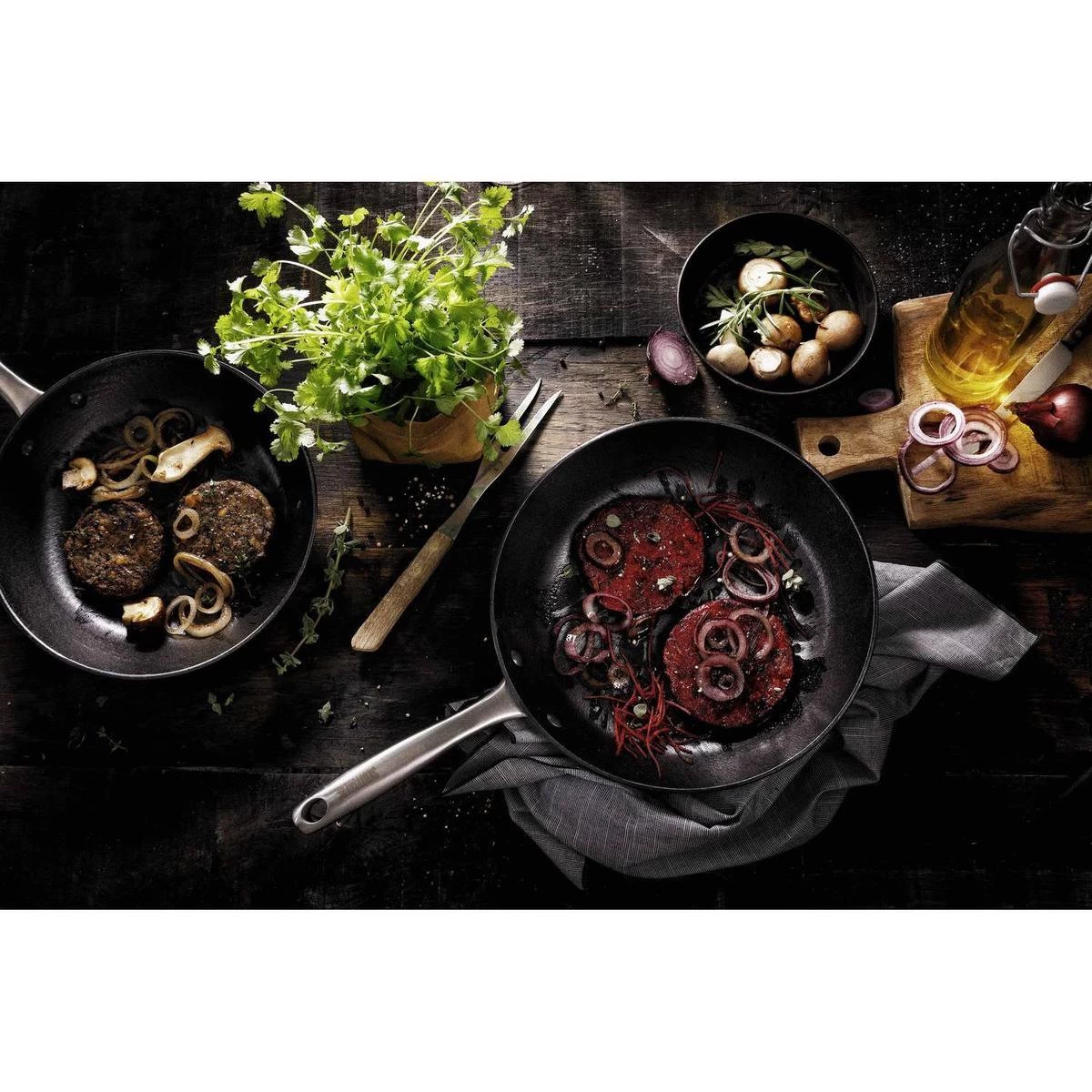 Skottsberg Koekenpan Cast Iron 28 Cm Gietijzer 2 Skottsberg Koekenpan Cast Iron 28 Cm Gietijzer - Afbeelding 2