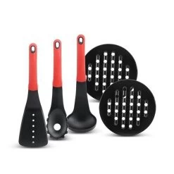 Edënbërg Red Line -15-delige Luxe Pannenset Van Gesmeed Aluminium - Rood/Metallic -Aanbiedingen Tefal Winkel 1200x1200 625