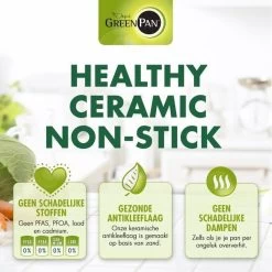Greenpan Torino Keramische Hapjespan - 28 Cm - Met Glazen Deksel 25 Greenpan Torino Keramische Hapjespan - 28 Cm - Met Glazen Deksel -Aanbiedingen Tefal Winkel 1200x1200 711