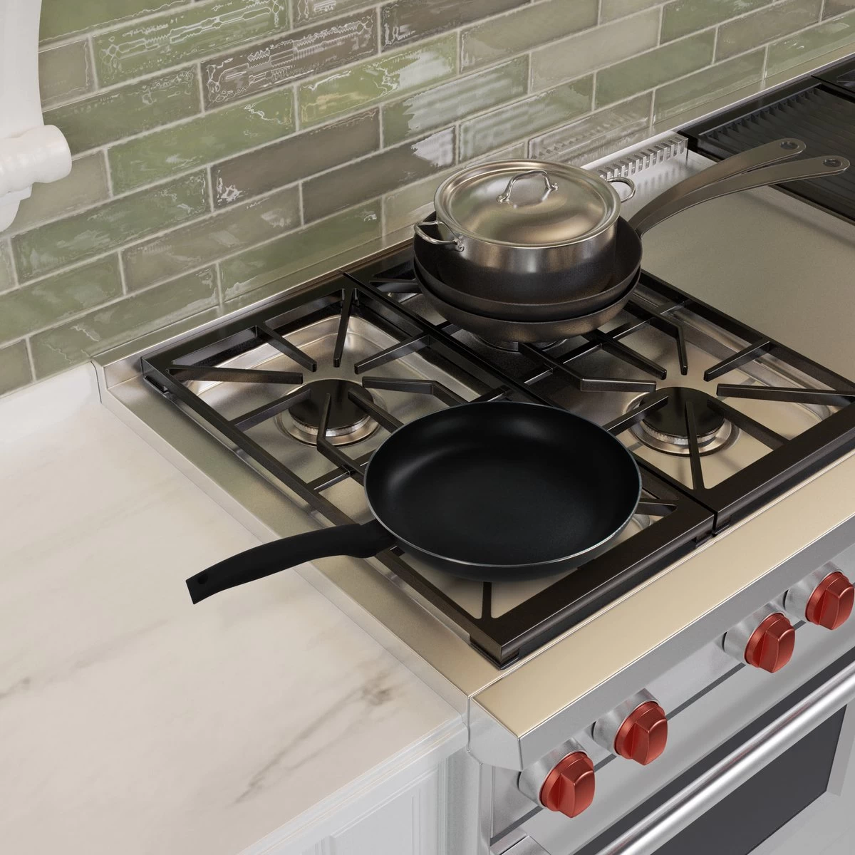 Miller Hapjespan Inductie 28cm - Alle Warmtebronnen - Anti Aanbaklaag 6 Miller Hapjespan Inductie 28cm - Alle Warmtebronnen - Anti Aanbaklaag - Afbeelding 6