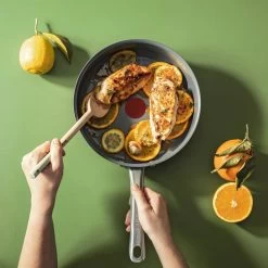 Tefal Renew+ Keramische Hapjespan - Ø 24 Cm - Met Deksel -Aanbiedingen Tefal Winkel 1200x1200 777