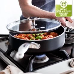 GreenPan Brussels Hapjespan Met Deksel - Ø24 Cm - Keramisch - Inductie 12 GreenPan Brussels Hapjespan Met Deksel - Ø24 Cm - Keramisch - Inductie -Aanbiedingen Tefal Winkel 1200x1200 790