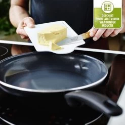 GreenPan Cambridge Hapjespan Met Deksel 24cm - Zwart - Inductie - PFAS-vrij -Aanbiedingen Tefal Winkel 1200x1200 804