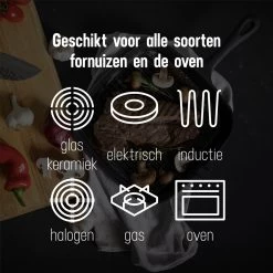 Daumonet Auguste Noir Gietijzeren Grillpan - Steakpan Zwart - PFAS & PFOA Vrij - Vierkant Met Schenktuit - 23,5 Cm - 2 Liter - Emaille - Alle Warmtebronnen - Elektrisch - Gas - Halogeen - Inductie - Keramisch 14 Daumonet Auguste Noir Gietijzeren Grillpan - Steakpan Zwart - PFAS & PFOA Vrij - Vierkant Met Schenktuit - 23,5 Cm - 2 Liter - Emaille - Alle Warmtebronnen - Elektrisch - Gas - Halogeen - Inductie - Keramisch -Aanbiedingen Tefal Winkel 1200x1200 843