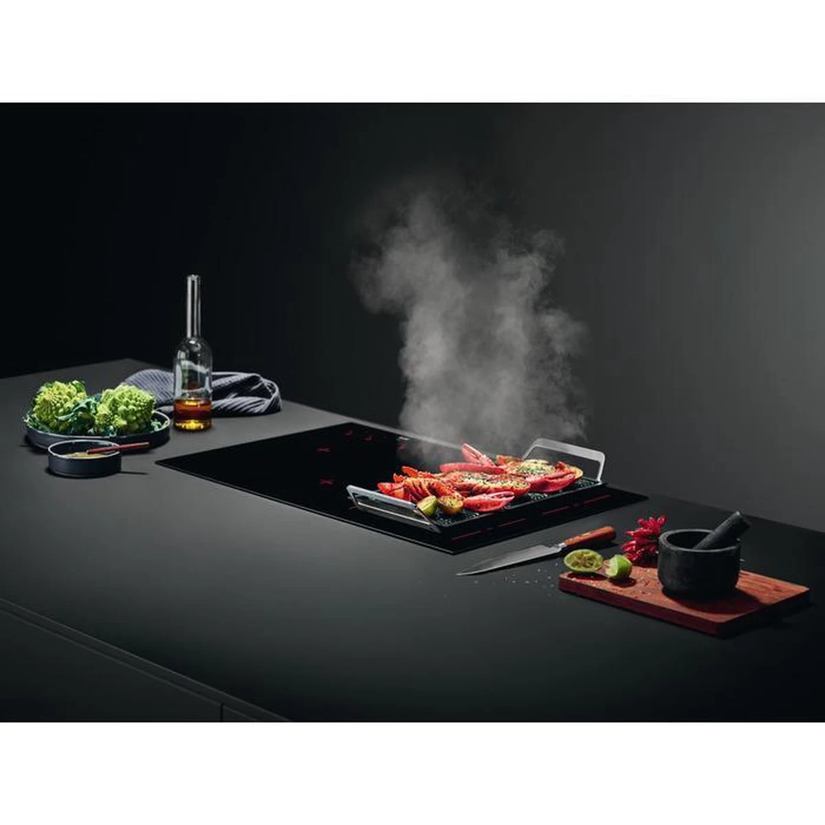 AEG MASTERY COLLECTION Plancha A9HL33 - Grillplaat - Gegoten Aluminium - 22 X 43 Cm 3 AEG MASTERY COLLECTION Plancha A9HL33 - Grillplaat - Gegoten Aluminium - 22 X 43 Cm - Afbeelding 3