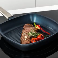 Westinghouse Performance Series - Grillpan Inductie 28cm - Luxe Grillpan - Blauw - Steakpan - Geschikt Voor Alle Warmtebronnen Inclusief Inductie En Ovenbestendig 11 Westinghouse Performance Series - Grillpan Inductie 28cm - Luxe Grillpan - Blauw - Steakpan - Geschikt Voor Alle Warmtebronnen Inclusief Inductie En Ovenbestendig -Aanbiedingen Tefal Winkel 1200x1200 872