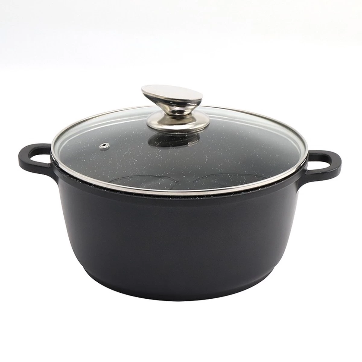 Cheffinger 28cm Kookpot / Braadpan - CF-DC28 1 Cheffinger 28cm Kookpot / Braadpan - CF-DC28
