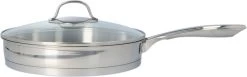 4goodz Dubbelwandige RVS Hapjespan Met Deksel 28 Cm - Zilver 15 4goodz Dubbelwandige RVS Hapjespan Met Deksel 28 Cm - Zilver -Aanbiedingen Tefal Winkel 1200x374