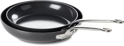 GreenPan Barcelona Infinity Pro Koekenpannenset Ø 24cm + Ø 28cm - Zwart - Inductie - PFAS-vrij -Aanbiedingen Tefal Winkel 1200x448