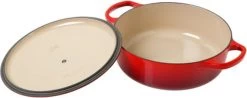 Le Creuset - Gietijzeren - Lage Braadpan - 24cm - Kersenrood 36 Le Creuset - Gietijzeren - Lage Braadpan - 24cm - Kersenrood -Aanbiedingen Tefal Winkel 1200x478